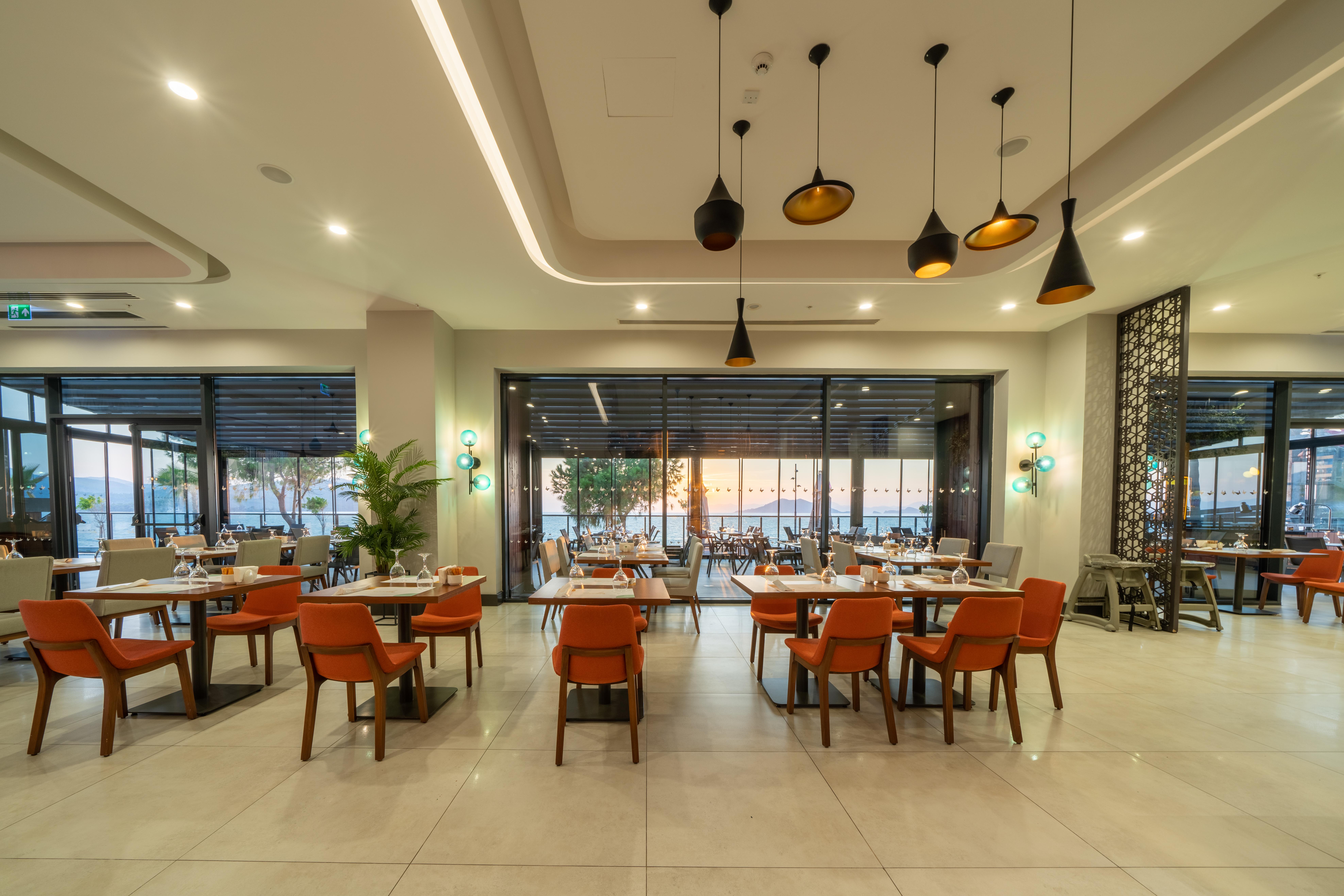 Sundia by Liberty Fethiye Otel Dış mekan fotoğraf The interior of the restaurant