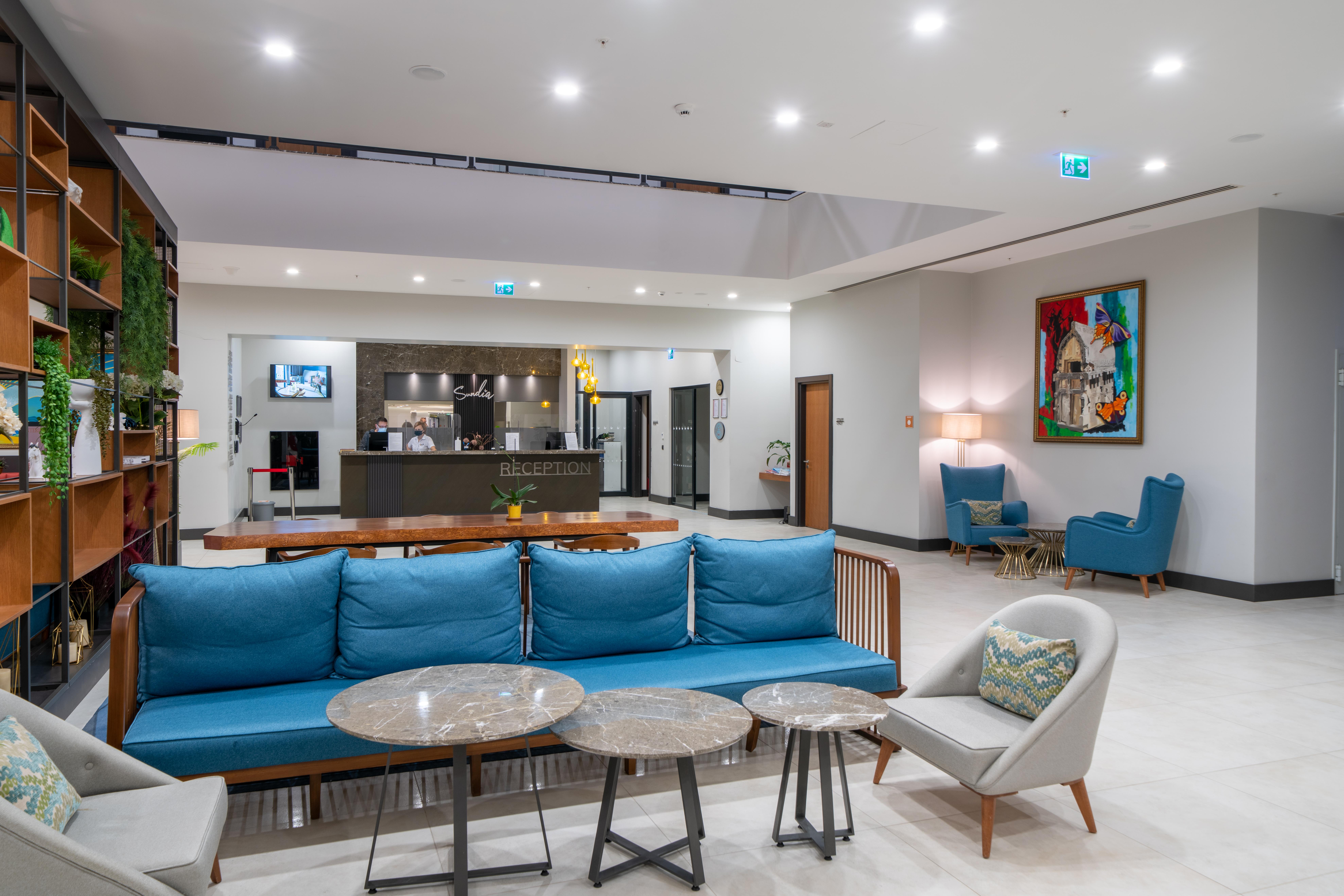 Sundia by Liberty Fethiye Otel Dış mekan fotoğraf The lounge at the airport
