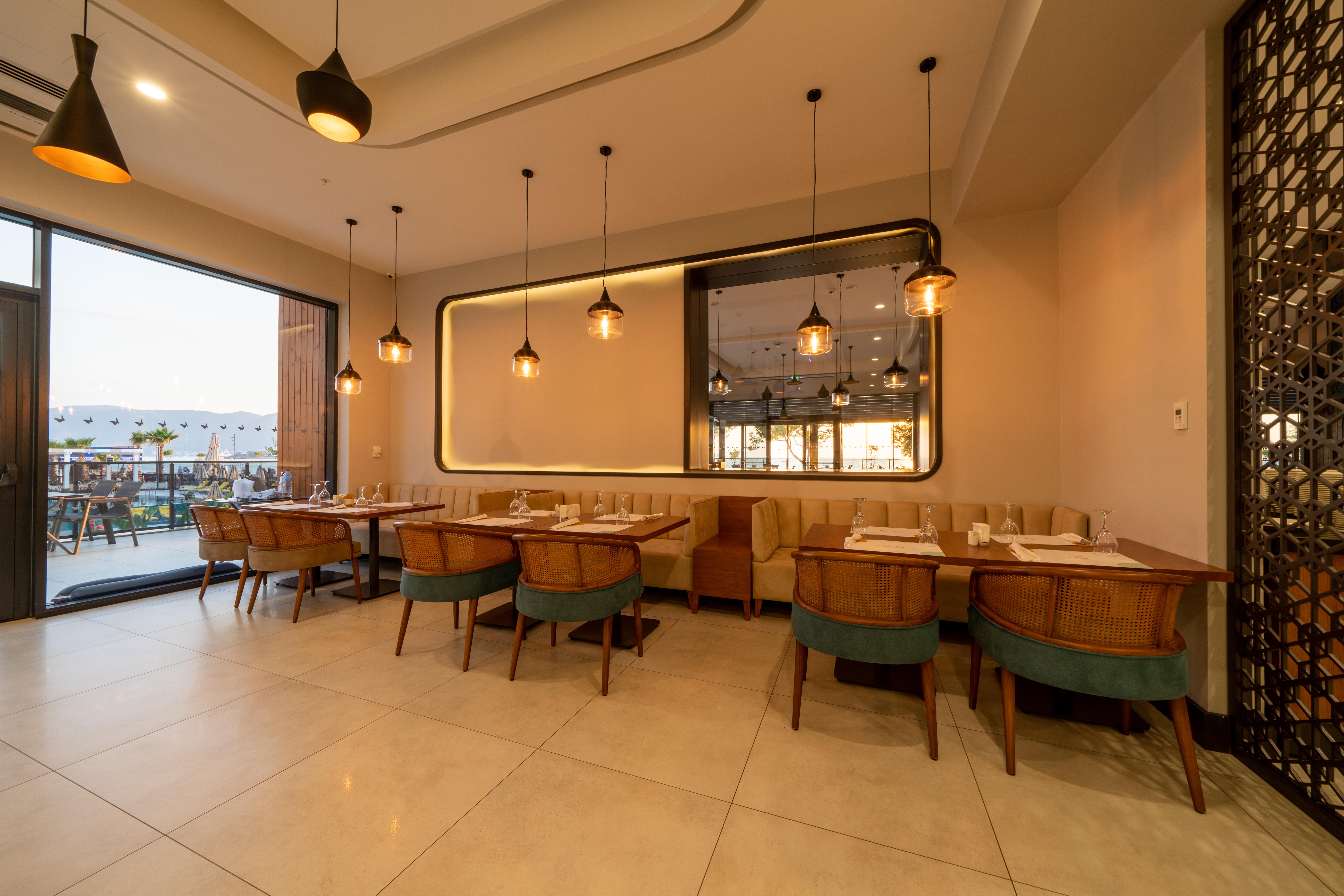 Sundia by Liberty Fethiye Otel Dış mekan fotoğraf Restaurant interior